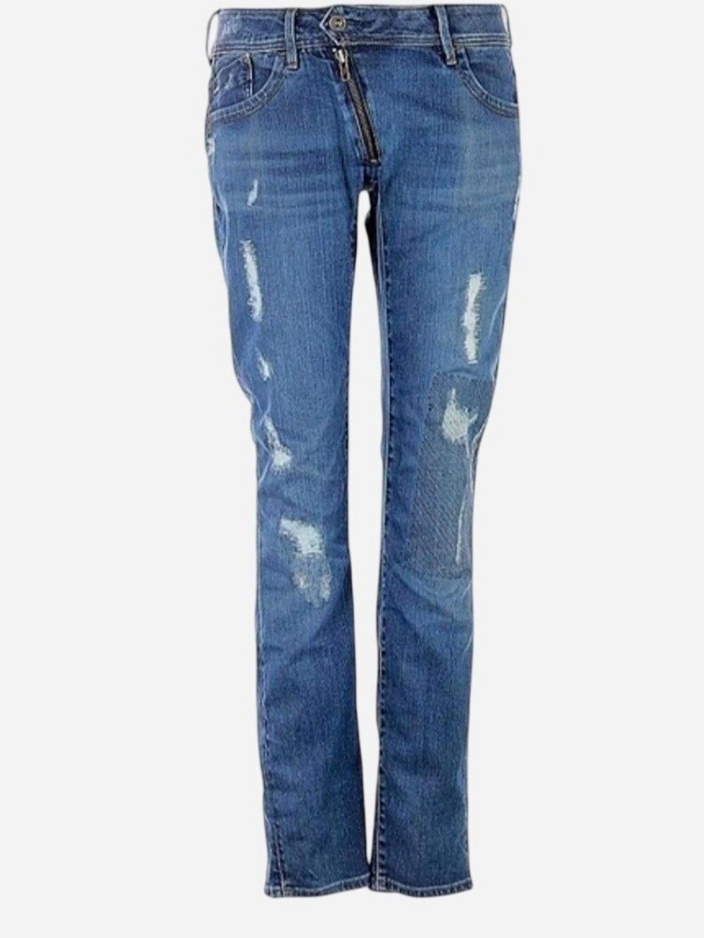 G-Star Raw Rip & Repair Style Slim-fit Jeans